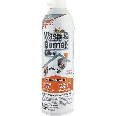 Bonide 15 Oz. Liquid Aerosol Spray Wasp & Hornet Killer